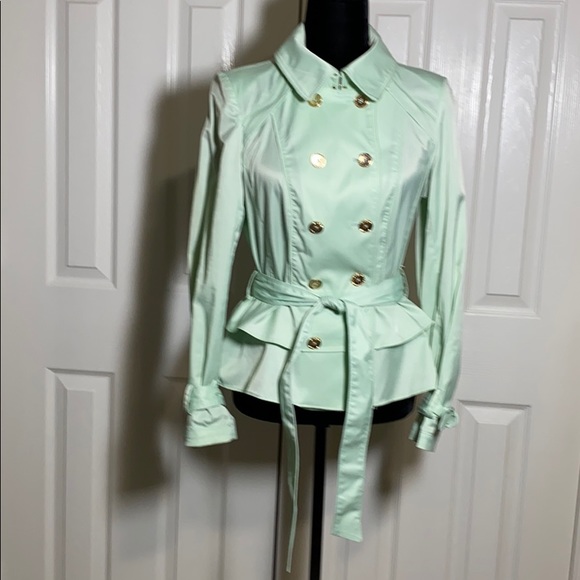 Double breasted front peplum jacket - Picture 1 of 13